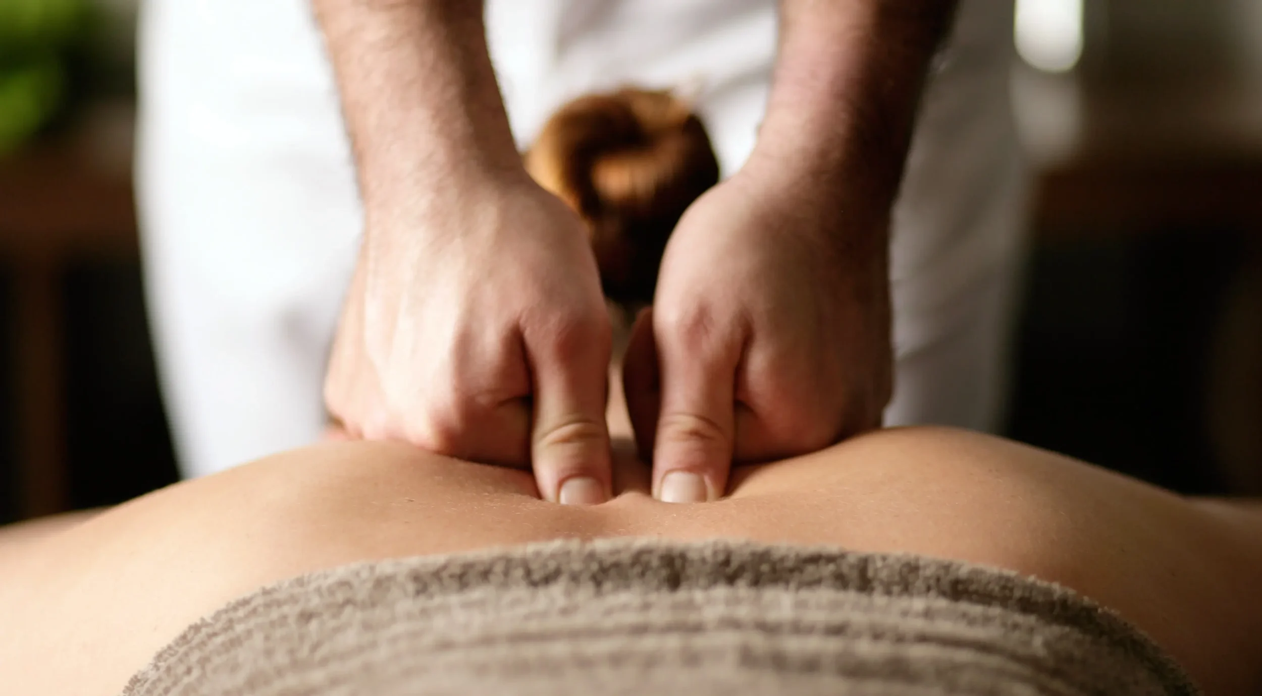 Combination massage for legs and lower back